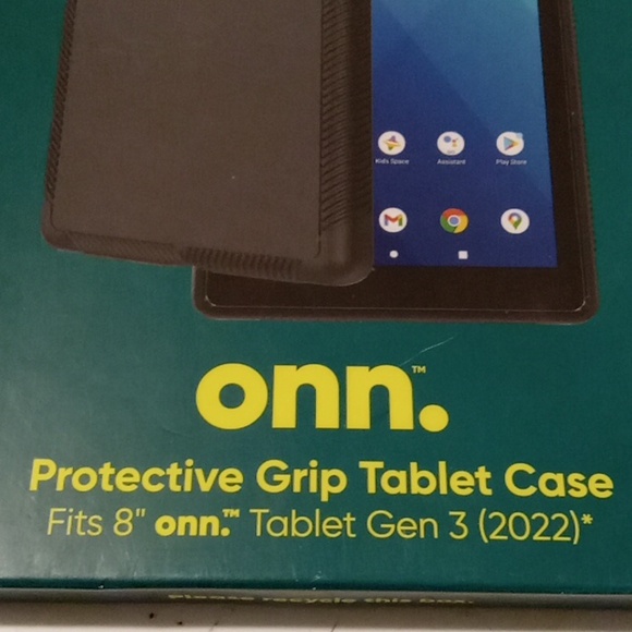 Onn. Protective Grip Tablet Case ( Black ) - Picture 7 of 7